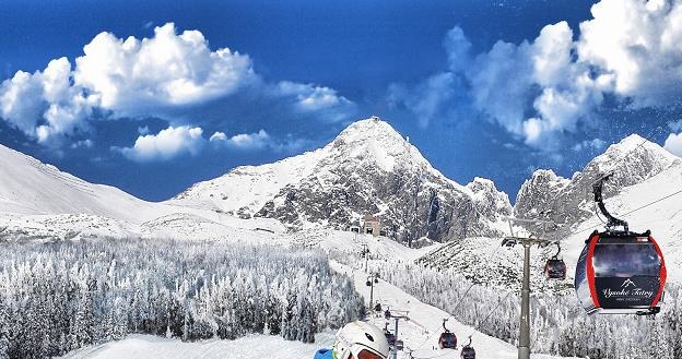 W Wysokich Tatrach panują idealne warunki dla narciarzy. Fot. www.aquacity.sk /