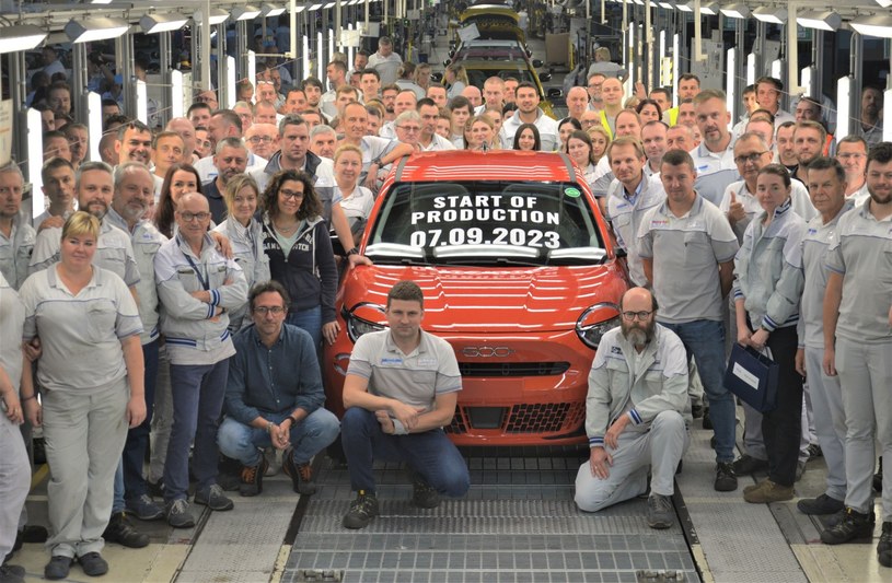 W zakładzie w Tychach rozpoczęła się produkcja Fiata 600e. /materiały prasowe