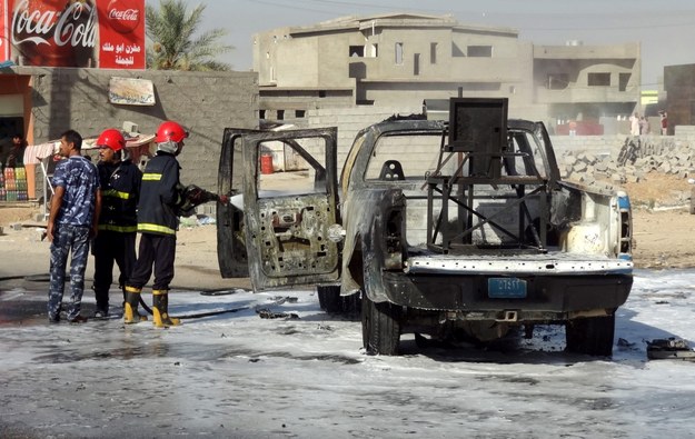 W zamachach zginęło ponad 40 osób /KHALIL AL-A'NEl /PAP/EPA