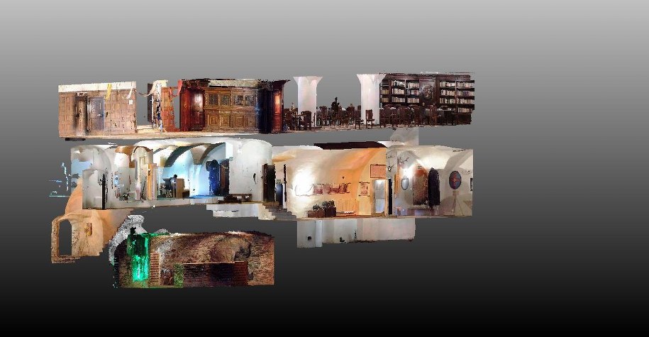 W Zamku Czocha zaprezentowano wyniki skaningu laserowego i fotogrametrii średniowiecznego obiektu /Materiały prasowe