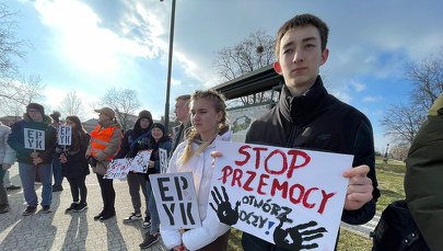 W Zamościu marsz po zabójstwie Eryka. Matka 16-latka zabrała głos