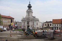 Wadowice wielkim placem budowy przed beatyfikacją Jana Pawła II 