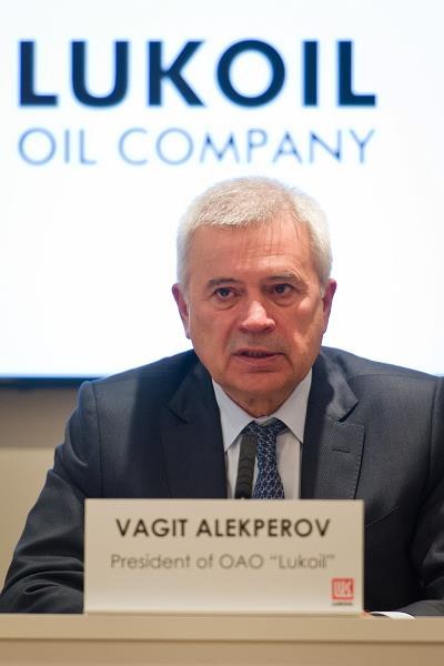 Wagit Alekperow, prezes Łukoilu /AFP