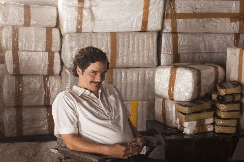 Wagner Moura jako Pablo Escobar w serialu "Narcos" /Netflix /materiały dystrybutora
