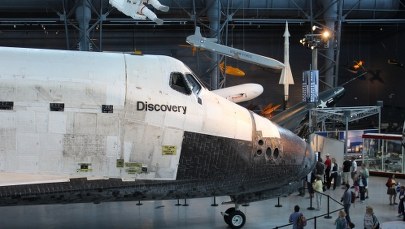 Wahadłowiec w Muzeum Lotnictwa i Przestrzeni Kosmicznej w Waszyngtonie