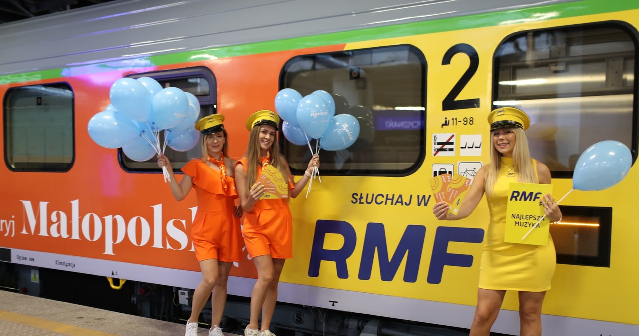 Wakacyjny pociąg RMF FM ruszył z Poznania do Zatora!