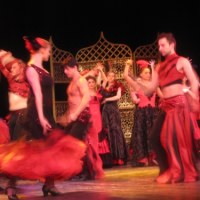 Próba spektaklu "Wakacje Don Żuana" w gliwickim Teatrze Muzycznym