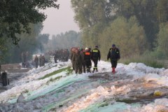Wał w powiecie Opole Lubelskie powstrzymał nocną falę 