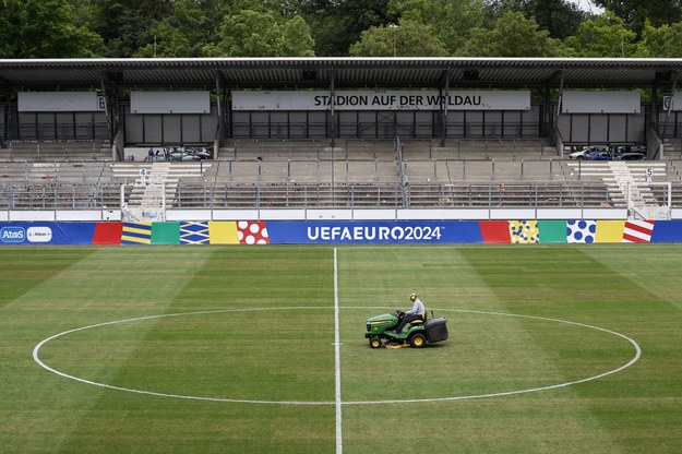 Waldau Stadion, na którym trenuje reprezentacja Szwajcarii /PETER KLAUNZER /PAP/EPA