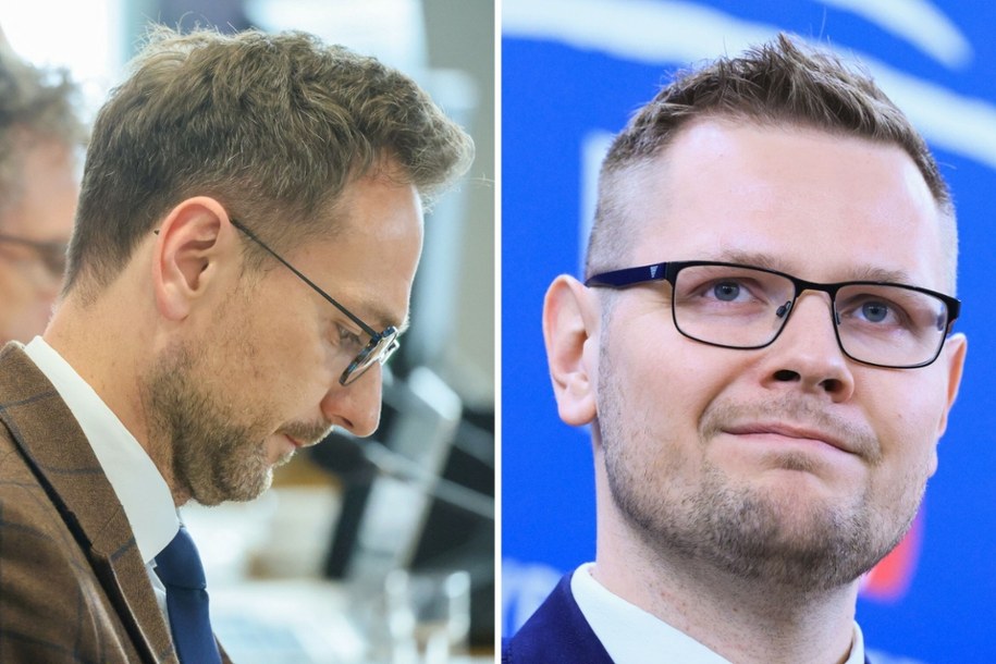 Waldemar Buda i Michał Woś /Adam Burakowski /East News