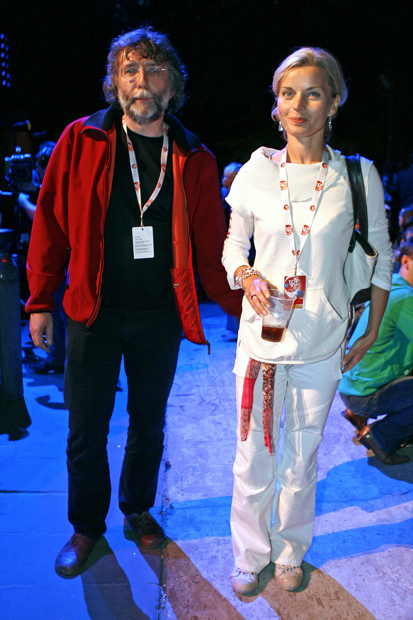 Waldemar Dziki i Małgorzata Foremniak w 2006 roku /Palicki /AKPA