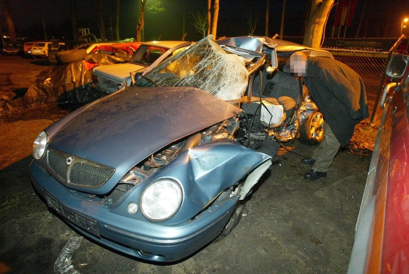Waldemar Goszcz podczas wypadku kierował autem. Zginął na miejscu /Bogdan Hrywniak /East News