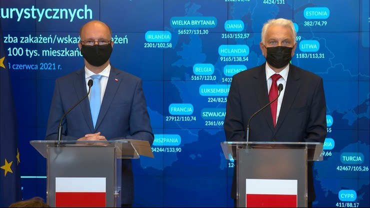 Waldemar Kraska i Piotr Wawrzyk /Polsat News