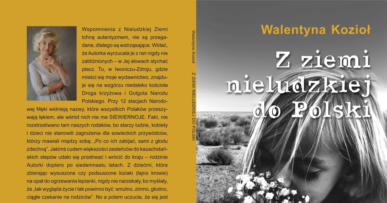 Walentyna Kozioł napisała książkę z traumatycznymi wspomnieniami /facebook.com/joanna.kalinowska.56 /Facebook