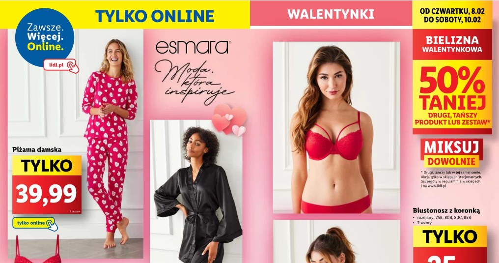 Walentynkowe prezenty w Lidlu! /Lidl /INTERIA.PL