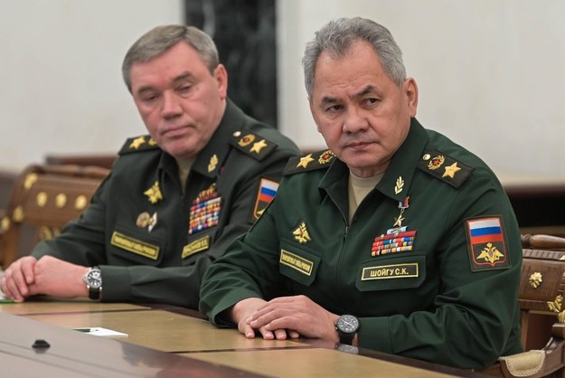 Valery Gerasimov e Sergei Shoiku / Alexei Nikolsky / Pop / EPA