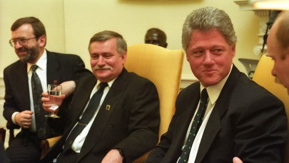 Wałęsa ostrzegał Clintona przed Rosją. Odtajniono notatkę z rozmowy