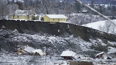 Walka z czasem i mrozem. Dzieci wśród zaginionych po osunięciu ziemi w Norwegii 