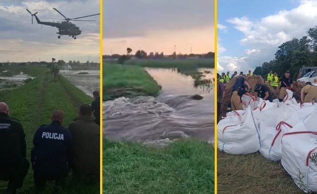 Walka z żywiołem w Świętym Gaju. Wał znów przerwany