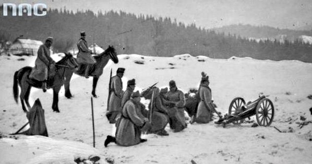 Walki II Brygady Legionów w Karpatach, 1914 /Ze zbiorów Narodowego Archiwum Cyfrowego