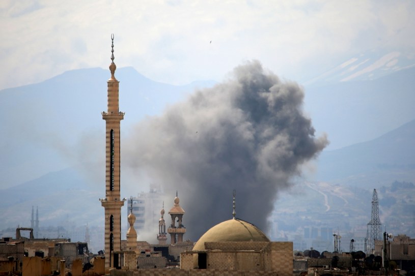 Walki w Damaszku /AFP