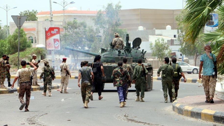 Walki w Jemenie /NAJEEB ALMAHBOOBI /PAP/EPA