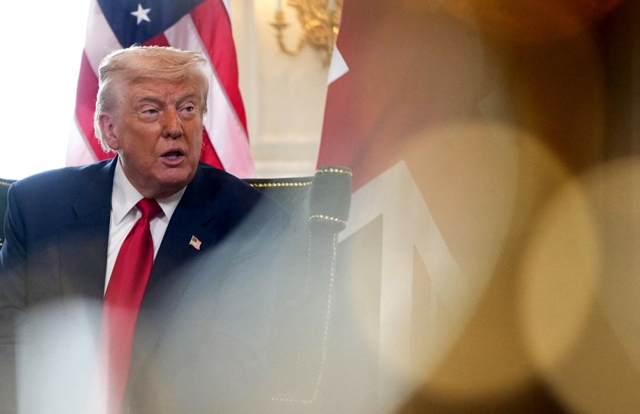 "Wall Street Journal" poinformował, że Donald Trump zaczyna sobie zdawać sprawę, iż Rosja nie chce zawieszenia broni z Ukrainą /CHRISTOPHER FURLONG/AFP /East News