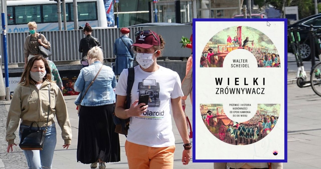 Walter Scheidel. Wielki zrównywacz. Przemoc i historia nierówności od epoki kamienia do XXI wieku. Przeł. Paweł Szadkowski. Wydawnictwo GlowBook. Sieradz 2025. /Wojtek Laski /East News