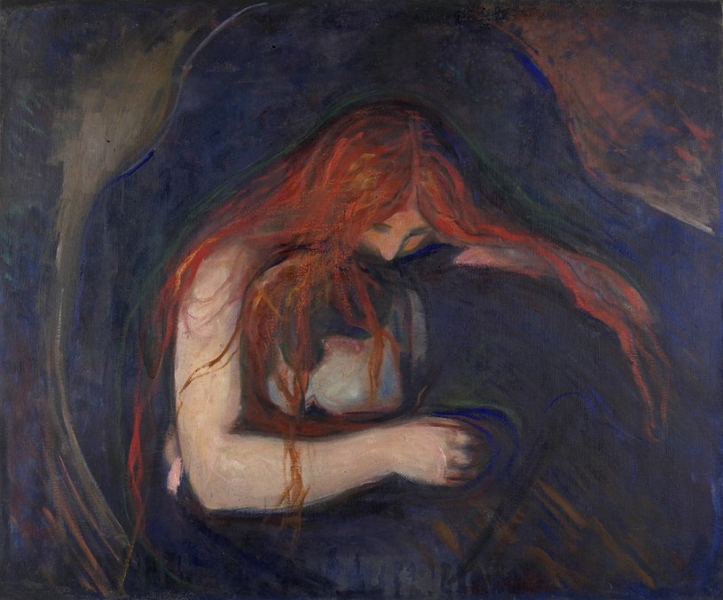 Wampir (Miłość i ból). Autor - Edward Munch (1863-1944) /East News