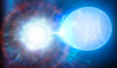 Wampiryczna gwiazda pożera swoją ofiarę. Przełom dzięki sondzie NASA