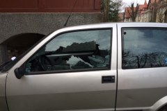 Wandale zniszczyli dziesięć aut w Gdańsku