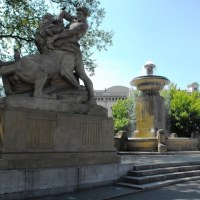 Wandale zniszczyli ogon wrocławskiego lwa 