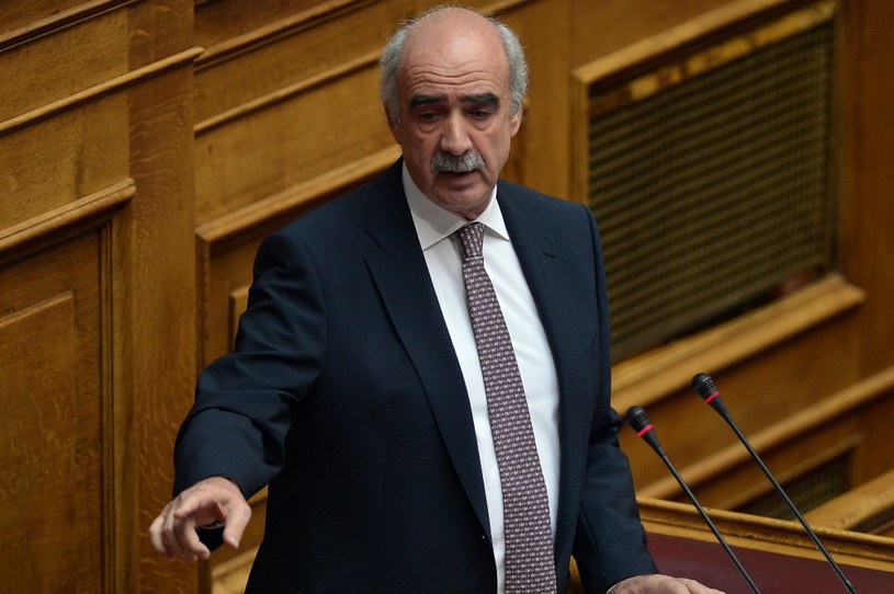 Wangelis Meimarakis, przywódca Nowej Demokracji, głównej greckiej partii opozycyjnej /LOUISA GOULIAMAKI / AFP /AFP