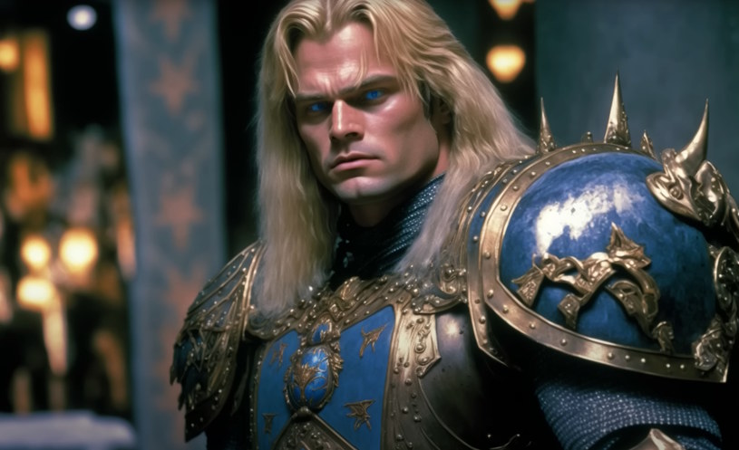 Warcraft III na sterydach? Tak AI widzi kultową grę w formie filmu z lat 80. /materiały źródłowe