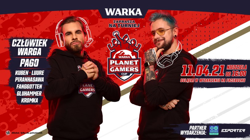 Warka Planet of Gamers Cup /materiały prasowe