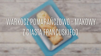 Warkocz pomarańczowo-makowy – ekspresowy deser