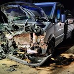 Warmińsko-mazurskie: 20-latek ranny w wypadku. Uszkodzone trzy pojazdy