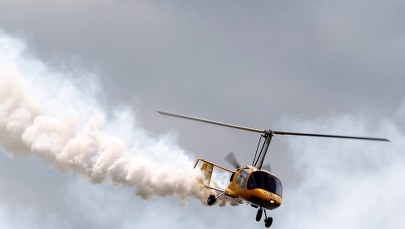 Warmińsko-mazurskie: Wiatrakowiec spadł na gospodarstwo