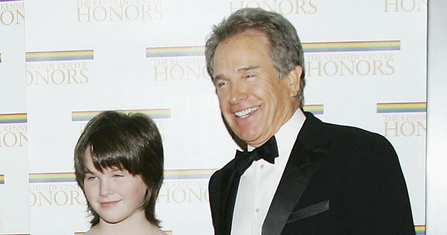 Warren Beatty z córką Kathlyn /Scott Suchman /Getty Images/Flash Press Media