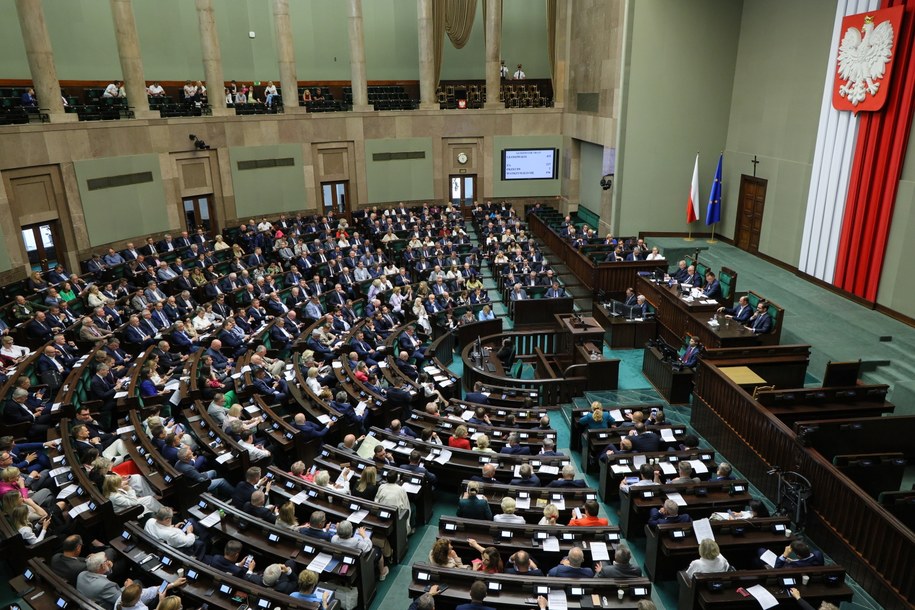Warszawa, 05.08.2025, posiedzenie Sejmu /PAP/Paweł Supernak /PAP