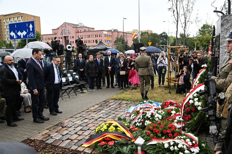 Warszawa, 5 sierpnia 2024 roku. Obchody 80. rocznicy wybuchu powstania warszawskiego /Radek Pietruszka /PAP