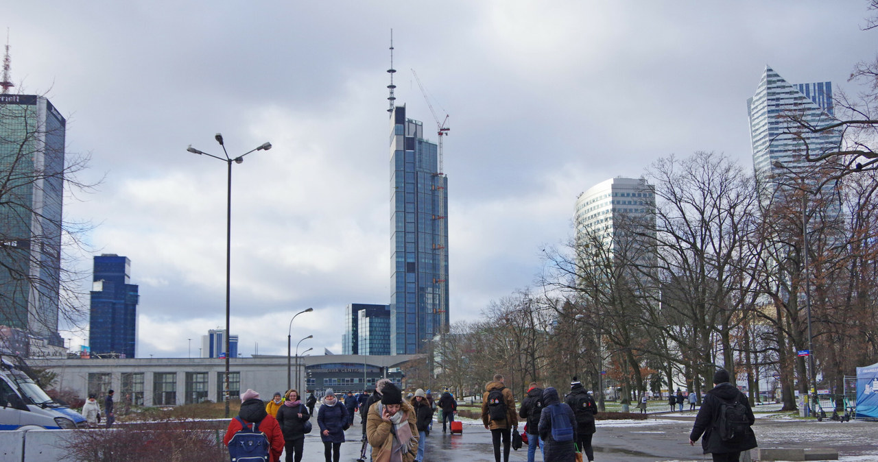 Warszawa, centrum miasta /Marek Bazak /East News