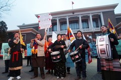 Warszawa: Demonstracja w rocznicę powstania Tybetańczyków 