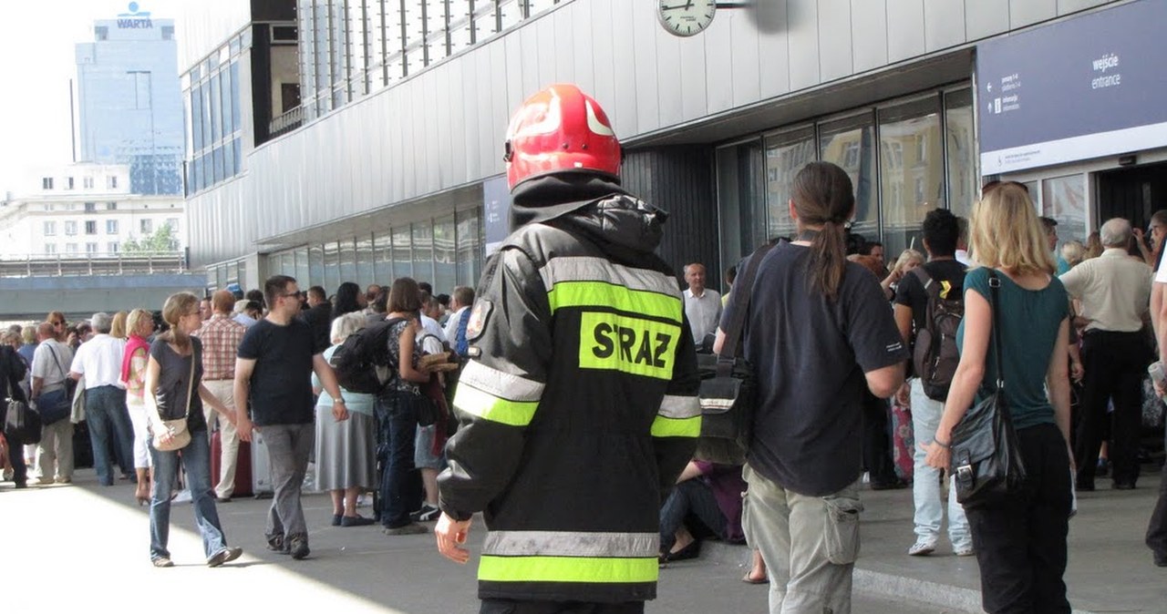 Warszawa: Dworzec Centralny bez prądu