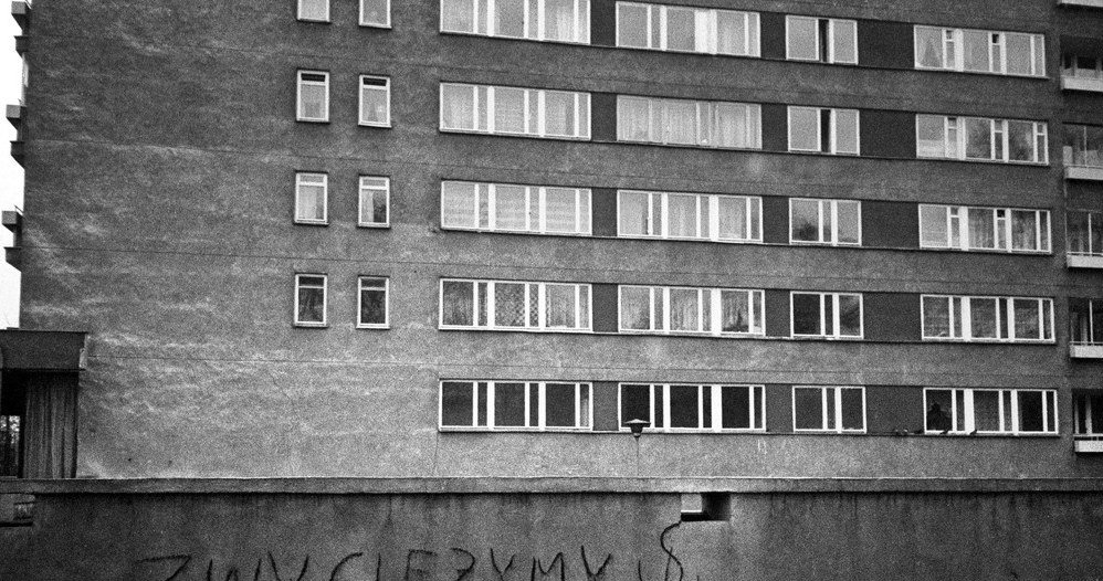 Warszawa, fot. z 1982 roku. /ZBIGNIEW MARKIEWICZ/FOTONOVA /Fotonova