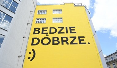 Warszawa: "Jeszcze będzie przepięknie". Murale z przekazem na czas epidemii