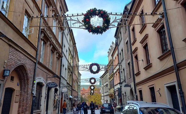 Warszawa już przystrojona na Święta  