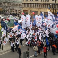 Warszawa: Manifestacja w ramach europejskiego dnia protestu