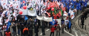 Warszawa: Manifestacja w ramach europejskiego dnia protestu