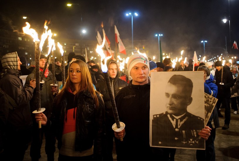 Warszawa - Marsz Pamięci Żołnierzy Wyklętych /Rafał Oleksiewicz /Reporter